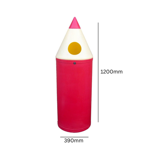 Pencil Recycle Bin - 52 Litre