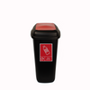 Large Push Flap 90 Litre Recycling Bin