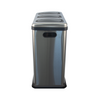 Push Lid Triple Recycling Bin - 3 x 20L