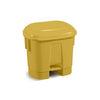 Durable 30 Litre Yellow Pedal Bin