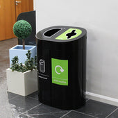 Torpedo Double Recycling Bin - 120 Litre