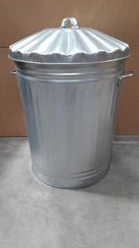 Metal Trash Can - 90 Litre