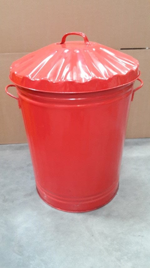 Metal Trash Can - 90 Litre
