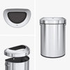 Eko Urban Commercial Semi Round Litter Bin - 60 Litre