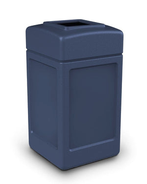 Square Open Top Litter Bin - 140 Litre