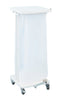 60 Litre capacity sack holder showing use with a liner and lid in the closed position