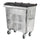 660 Litre Metal Wheelie bin with Choice of Lid