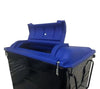 660 Litre Metal Wheelie bin with Choice of Lid