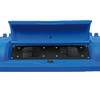 660 Litre Metal Wheelie bin with Choice of Lid