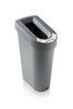 General waste recycling bin with open top aperture and waste stream label on the lid