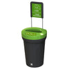 Coloured Arena Recycling Bin - 95 Litre