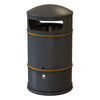 Heritage Hooded Top Litter Bin - 100 Litre