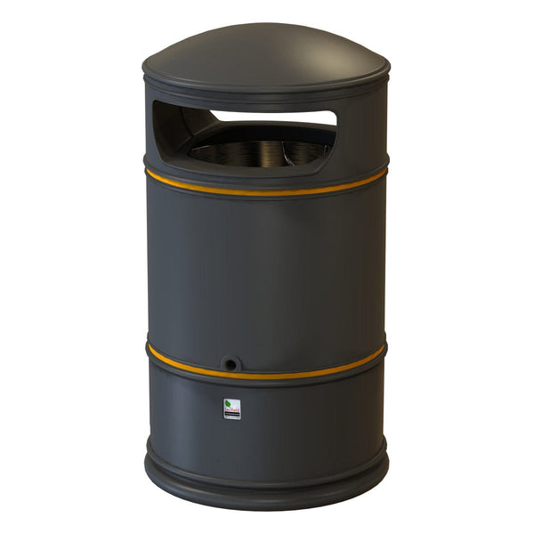 Heritage Hooded Top Litter Bin - 100 Litre