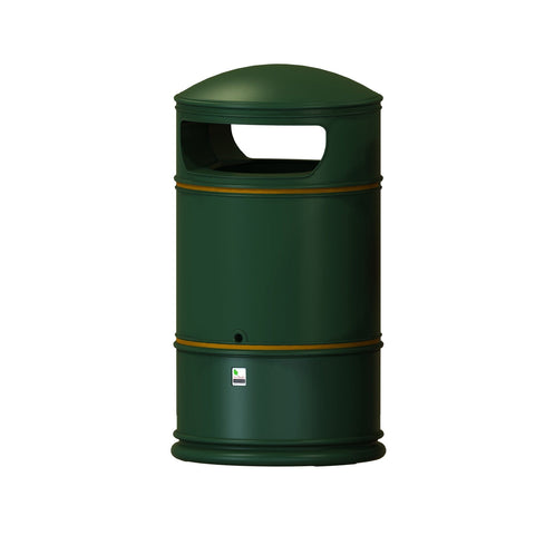 Heritage Hooded Top Litter Bin - 100 Litre