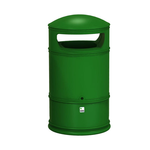 Heritage Hooded Top Litter Bin with a classic smart design to complement both rural and urban spaces.