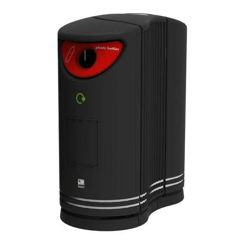 Twin Recycling Bin with Optional Decorative Gold Banding  - 170 Litre