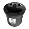 Novelty Smiley Face Recycling Bins