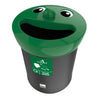 Novelty Smiley Face Recycling Bins