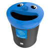 Novelty Smiley Face Recycling Bins