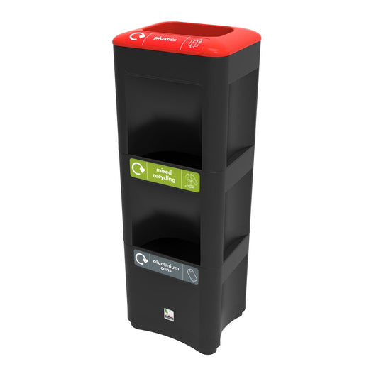 Mini Triple Envirostack - 3 x 32 Litre Compartments