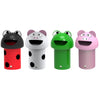 Colorful and cute mini litter bins with animal designs - a Piglet, a Calf, a Ladybug and a Tadpole, 