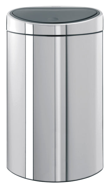 Stainless Steel Brabantia Flat Back 40 Litre Soft Touch Stylish Bin