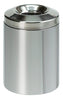 Brabantia flame guard fire expire waste bin in a mirrow stainless steel finish