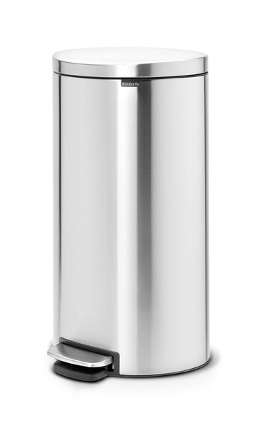 Brabantia flat back waste bin for having against a wall
