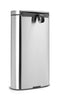 Brabantia flat back bin showing the back of the bin