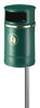 Nickleby Outdoor Mountable Waste Bin - 40 Litre