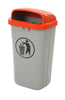 Fire Resistant Outdoor Waste Bin - 50 Litre