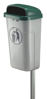 Fire Resistant Outdoor Waste Bin - 50 Litre