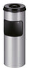 Litter Bin with Cigarette Disposal Available in 5 Colours - 30 Litre