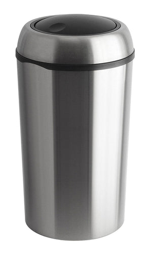 Round Swing Lid Litter Bin - 75 Litre