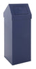 110L Blue Carro Push Bin. Quick closing push-close lid to help with odour control.