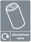 Plastic Push Lid 45 litre Recycling Bin