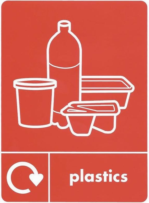 Plastic Push Lid 45 litre Recycling Bin