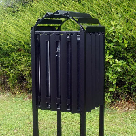 Anti Vandal Litter Bin - 112 Litres