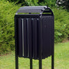 Anti Vandal Litter Bin - 112 Litres
