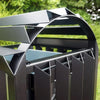 Anti Vandal Litter Bin - 112 Litres