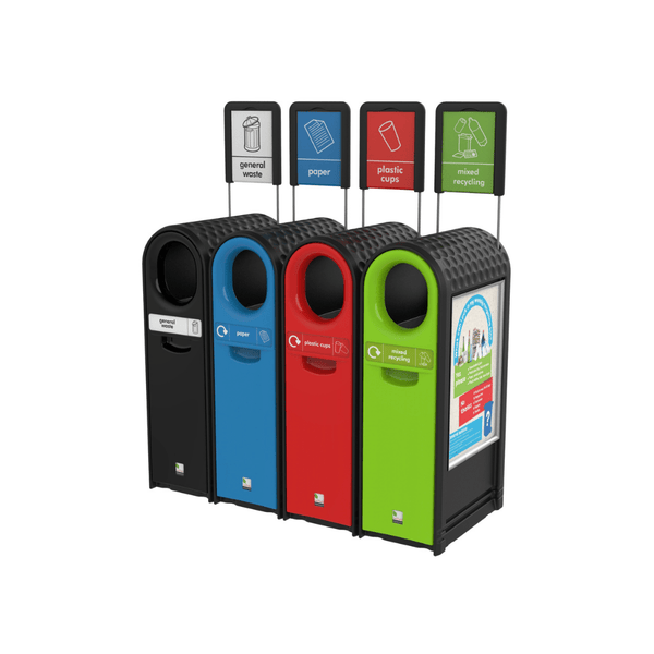 External Slim Design Recycling Bin