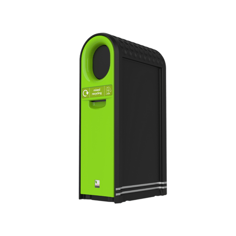 External Slim Design Recycling Bin - 80 Litre