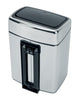 Brabantia 10L Stainless Steel Rectangular Wall Bin with Soft Touch Top Opening 