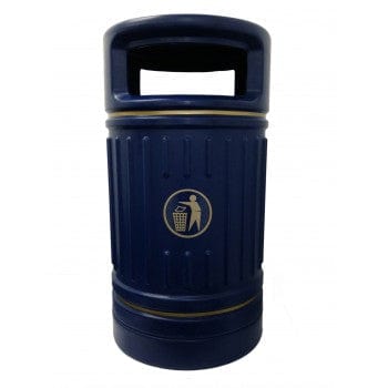 100 Litre Centurion twist off lid - classic outdoor bin with embossed front panel detail.
