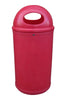 90 Litre Classic Litter External Bin in Red.