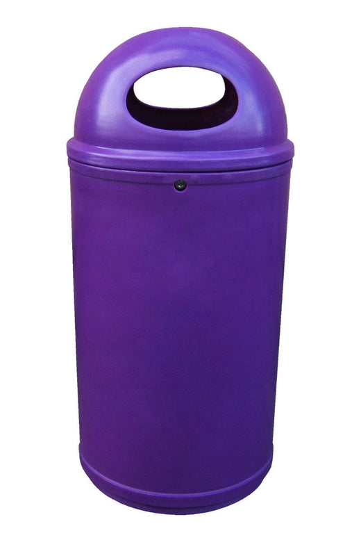 90 Litre Classic Litter External Bin in Purple.
