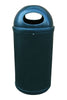 90 Litre Classic Litter External Bin in Dark Green.
