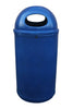 90 Litre Classic Litter External Bin in Dark Blue.