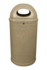 Classic External Litter Bin in Sandstone with galvanised steel liner.