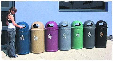Classic External Litter Bin - 130 Litre Capacity